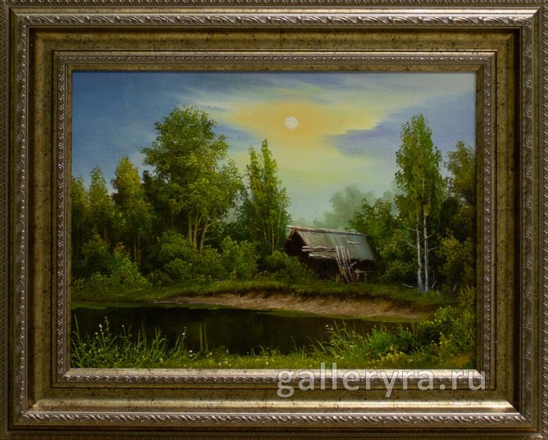 Картина Дом в лесу 000570