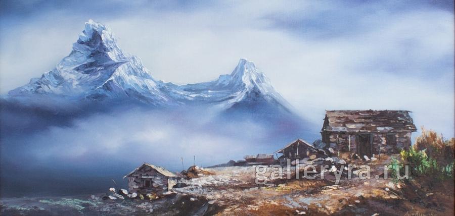 Картина Воспоминание о Непале 002155