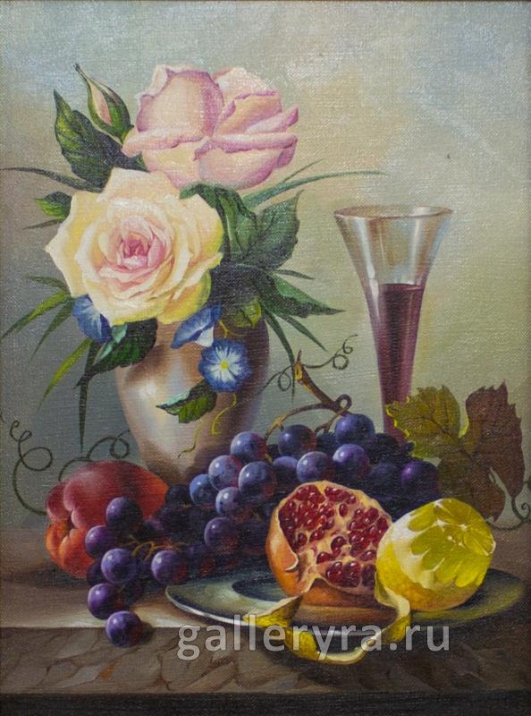 Картина Натюрморт с виноградом 100306