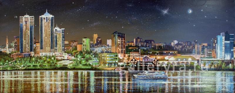 Картина Огни ночного города 100500