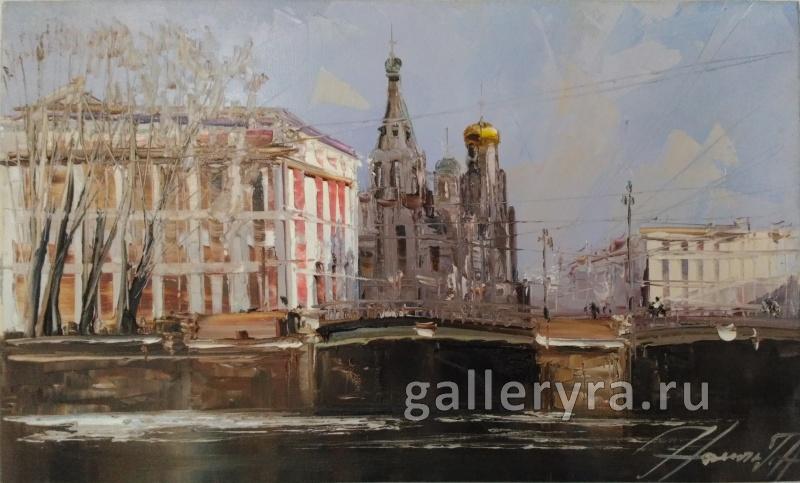 Картина Санкт-Петербург Галимов Наиль