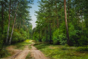 Картина Дорога в лес 100429