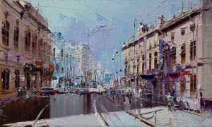 Картина Из серии "Улицы Нижнего Новгорода" 100798