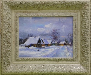 Картина Зимний день С.Фуад