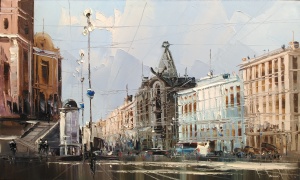 Картина Санкт-Петербург Галимов Наиль