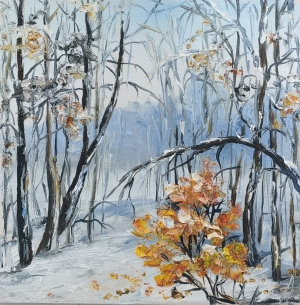 Картина Зимний пейзаж 154Г