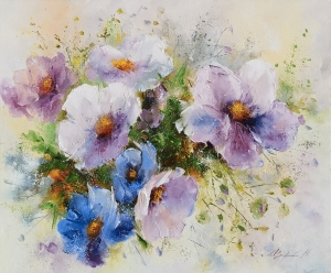 Картина Лиловое очарование 192г