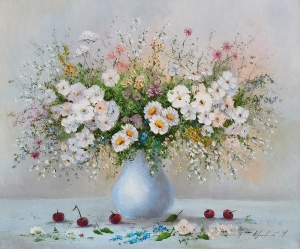 Картина Букет полевых цветов 193г