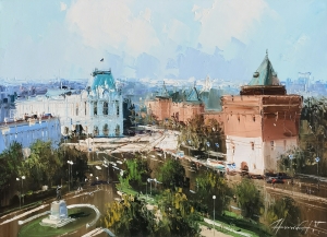 Картина Нижний Новгород 195г