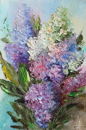 Картина Букет сирени 275г Картина Букет сирени 275г