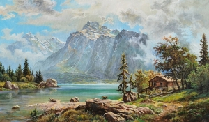 Картина Горный пейзаж 279г