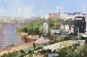 Картина "Вид на Уфу" 38Г