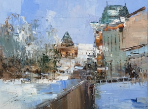 Картина "Зима пришла" 46Г